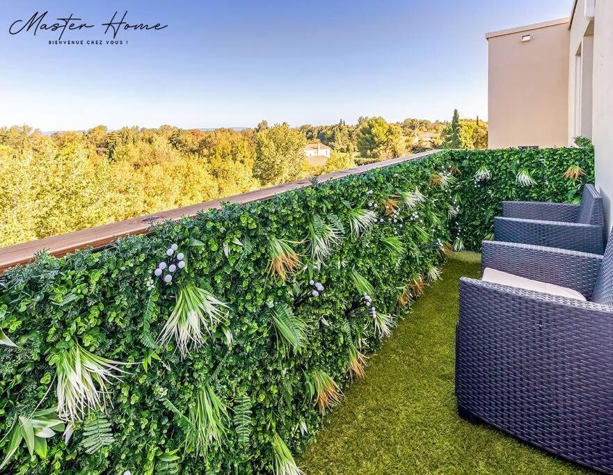 Gout De Luxe A Narbonne T3 Climatise, Spa, Parking Exterior photo
